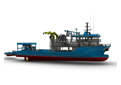 Modern Fishing Boat